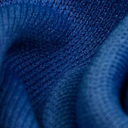 Single jersey knit fabric, close-up
